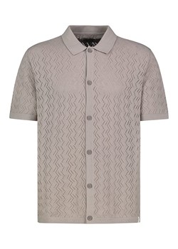 Authentic Style Koszula dzianinowa - Regular fit - w kolorze szarobrązowym ze sklepu Limango Polska w kategorii T-shirty męskie - zdjęcie 188819335