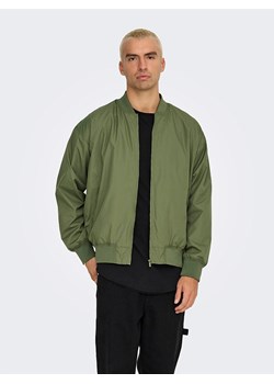 ONLY &amp; SONS Kurtka "Gavin" w kolorze zielonym ze sklepu Limango Polska w kategorii Kurtki męskie - zdjęcie 188819479