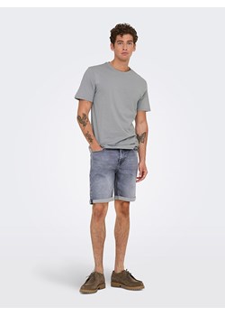ONLY &amp; SONS Koszulka w kolorze szarym ze sklepu Limango Polska w kategorii T-shirty męskie - zdjęcie 188819669