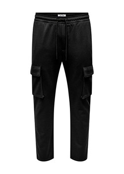 ONLY &amp; SONS Bojówki "Live" w kolorze czarnym ze sklepu Limango Polska w kategorii Spodnie męskie - zdjęcie 188819876