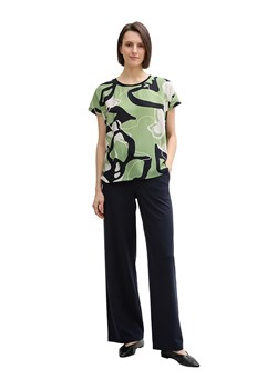 Tom Tailor Koszulka w kolorze zielono-czarnym ze sklepu Limango Polska w kategorii Bluzki damskie - zdjęcie 188820526