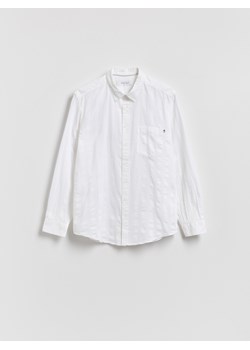 Reserved - Bawełniana koszula regular fit - biały ze sklepu Reserved w kategorii Koszule męskie - zdjęcie 188821386