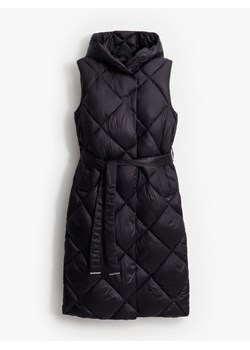 Mohito - Pikowana czarna kamizelka - czarny ze sklepu Mohito w kategorii Kamizelki damskie - zdjęcie 188821925