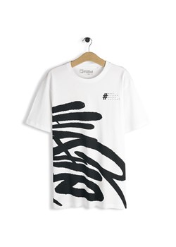 GATE Bawełniana koszulka z nadrukiem S ze sklepu gateshop w kategorii T-shirty męskie - zdjęcie 188822449