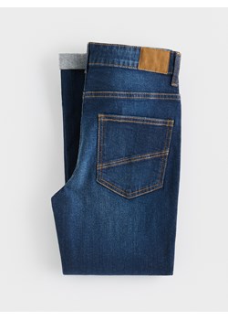 Reserved - Jeansy regular fit - granatowy ze sklepu Reserved w kategorii Spodnie chłopięce - zdjęcie 188822879