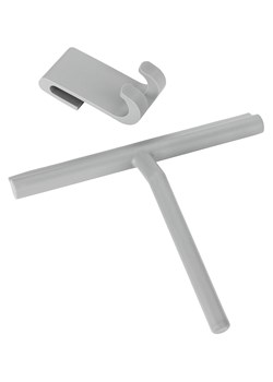 Wenko Ściągaczka prysznicowa "Mola" w kolorze szarym - 21 x 24,5 x 4 cm ze sklepu Limango Polska w kategorii Akcesoria łazienkowe - zdjęcie 188823218