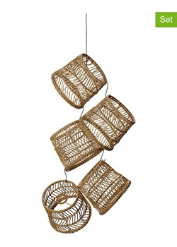 Konstsmide Klosze (5 szt.) w kolorze beżowym do łańcucha świetlnego - wys. 20 x Ø 15 cm ze sklepu Limango Polska w kategorii Oświetlenie - zdjęcie 188823277