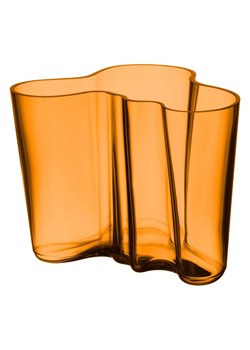 iittala Wazon "Aalto" w kolorze pomarańczowym - wys. 16 cm ze sklepu Limango Polska w kategorii Wazony - zdjęcie 188823955