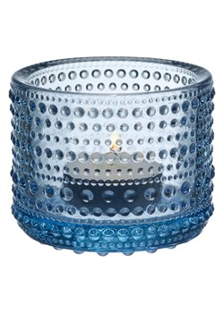 iittala Świecznik "Kastehelmi" w kolorze niebieskim - wys. 8 cm ze sklepu Limango Polska w kategorii Świeczniki - zdjęcie 188823956