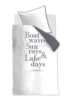 Rivièra Maison Komplet pościeli "Lake Days" w kolorze biało-granatowym ze sklepu Limango Polska w kategorii Pościele - zdjęcie 188824595