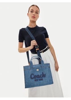 Torebka Coach Cargo CR657 B4/IN Niebieski ze sklepu eobuwie.pl w kategorii Torby Shopper bag - zdjęcie 188824838