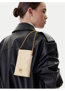 Torebka na telefon PINKO Phone Case PCPL 105358 A2W2 Écru ze sklepu eobuwie.pl w kategorii Etui - zdjęcie 188824998