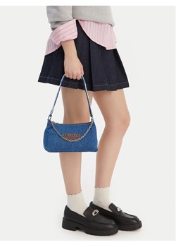 Torebka Tommy Jeans Tjw Cool Denim Shoulder Bag AW0AW18575 Niebieski ze sklepu eobuwie.pl w kategorii Torebki damskie - zdjęcie 188825006