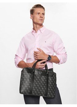 Torba na laptopa Guess Vezzola Smart HMEVZL P3138 Czarny ze sklepu eobuwie.pl w kategorii Torby na laptopa - zdjęcie 188825008