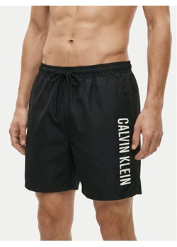 Calvin Klein Swimwear Szorty kąpielowe LV00N61047 Czarny Regular Fit ze sklepu MODIVO w kategorii Kąpielówki - zdjęcie 188825889
