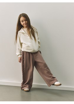 Reserved - Rozpinana bluza z modalem - złamana biel ze sklepu Reserved w kategorii Bluzy dziewczęce - zdjęcie 188826927