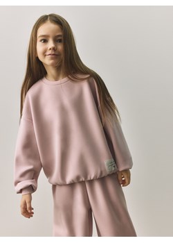 Reserved - Bluza z modalem - pastelowy róż ze sklepu Reserved w kategorii Bluzy dziewczęce - zdjęcie 188826939