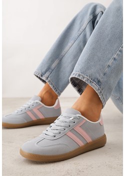 Niebieskie Sneakersy w Stylu Kultowych Tenisówek Genenor ze sklepu born2be.pl w kategorii Buty sportowe damskie - zdjęcie 188827166