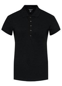LAUREN RALPH LAUREN Polo 200679219003 Czarny Regular Fit ze sklepu MODIVO w kategorii Bluzki damskie - zdjęcie 188828096