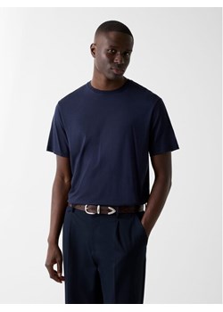 Guess T-Shirt 180293 Niebieski Classic Fit ze sklepu MODIVO w kategorii T-shirty męskie - zdjęcie 188828115