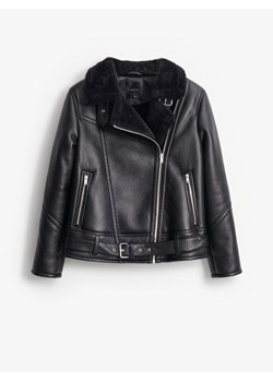 Mohito - Kurtka z futerkiem - czarny ze sklepu Mohito w kategorii Kurtki damskie - zdjęcie 188828916