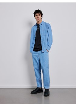 Reserved - Jeansy carrot fit - niebieski ze sklepu Reserved w kategorii Jeansy męskie - zdjęcie 188828966