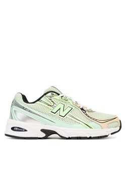Sneakersy New Balance U740YC2 M Zielony ze sklepu eobuwie.pl w kategorii Buty sportowe męskie - zdjęcie 188829288
