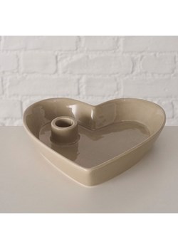 Boltze Świecznik "Corazon" w kolorze beżowym - Ø 18,5 cm ze sklepu Limango Polska w kategorii Świeczniki - zdjęcie 188830146