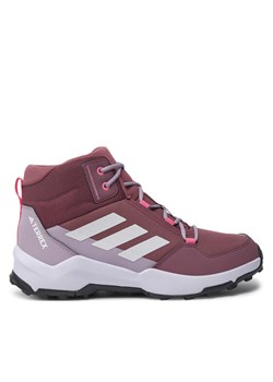 adidas Trekkingi Terrex Ax4r Mid IF6524 Brązowy ze sklepu MODIVO w kategorii Buty trekkingowe dziecięce - zdjęcie 188830385