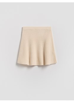 Reserved - Dzianinowa spódnica - kremowy ze sklepu Reserved w kategorii Swetry dziewczęce - zdjęcie 188830915