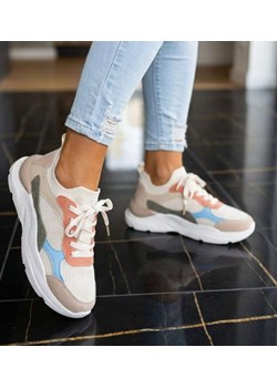 Kolorowe wsuwane sneakersy buty sportowe /F1-3 18767 W231 ze sklepu Pantofelek24.pl w kategorii Buty sportowe damskie - zdjęcie 188830956