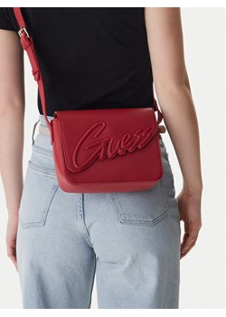 Torebka Guess J3YZ32 WG730 Czerwony ze sklepu eobuwie.pl w kategorii Listonoszki - zdjęcie 188831075
