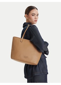Torebka Liu Jo AA6070 E1012 Brązowy ze sklepu eobuwie.pl w kategorii Torby Shopper bag - zdjęcie 188831096