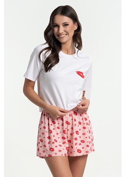 Moraj PDD3900-019 piżama z krótkim rękawem i szortami pink ze sklepu kontri.pl w kategorii Piżamy damskie - zdjęcie 188831737