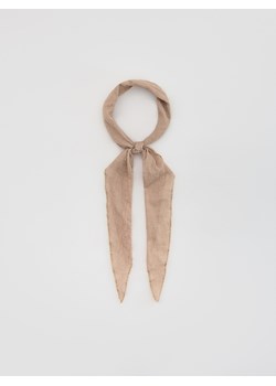 Reserved - Gładki szal - kremowy ze sklepu Reserved w kategorii Szaliki i chusty damskie - zdjęcie 188831845
