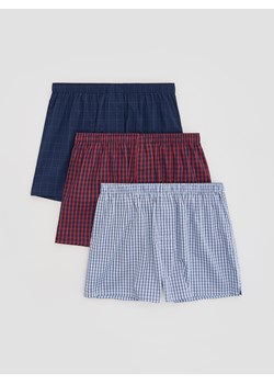 Reserved - 3 pack bokserek Loose - niebieski ze sklepu Reserved w kategorii Majtki męskie - zdjęcie 188831858