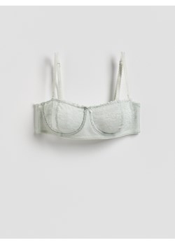 Reserved - Miękki biustonosz z fiszbinami - jasnozielony ze sklepu Reserved w kategorii Biustonosze - zdjęcie 188831865