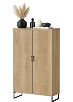 Drewniana szafa z półkami A4-Z05 ze sklepu Edinos.pl w kategorii Szafy - zdjęcie 188832427