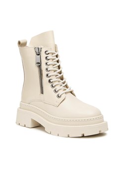 Botki Gino Rossi 222FW101V Beżowy ze sklepu eobuwie.pl w kategorii Workery damskie - zdjęcie 188832528