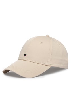 Czapka z daszkiem Tommy Hilfiger Flag Cotton 6 AM0AM13008 Beżowy ze sklepu eobuwie.pl w kategorii Czapki z daszkiem damskie - zdjęcie 188832538