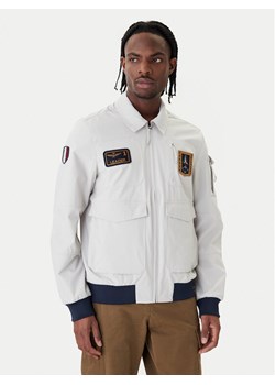 Aeronautica Militare Kurtka bomber 261AB3049UCT04290 Beżowy Regular Fit ze sklepu MODIVO w kategorii Kurtki męskie - zdjęcie 188833037