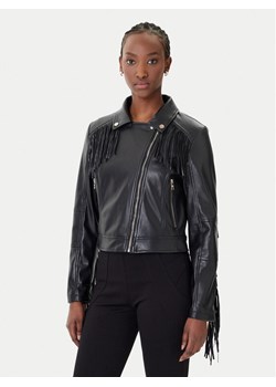 Rinascimento Kurtka z imitacji skóry CFC0124662003 Czarny Regular Fit ze sklepu MODIVO w kategorii Kurtki damskie - zdjęcie 188833126
