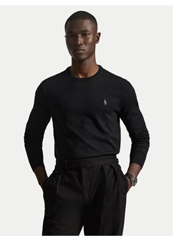 Polo Ralph Lauren Sweter Ls 710684957008 Czarny Slim Fit ze sklepu MODIVO w kategorii Swetry męskie - zdjęcie 188833165