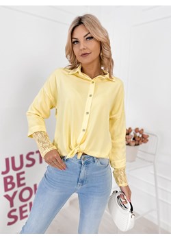 koszula eloise żółta one size ze sklepu UBRA w kategorii Koszule damskie - zdjęcie 188833917