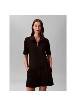 Calvin Klein Polo SPACER | Slim Fit ze sklepu Gomez Fashion Store w kategorii Bluzki damskie - zdjęcie 188834795