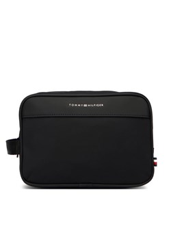 Kosmetyczka Tommy Hilfiger Th Repreve Washbag AM0AM14153 Czarny ze sklepu eobuwie.pl w kategorii Kosmetyczki - zdjęcie 188834839