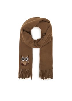 Szalik Weekend Max Mara Fascia 2615541034 Beżowy ze sklepu eobuwie.pl w kategorii Szaliki i chusty damskie - zdjęcie 188834979