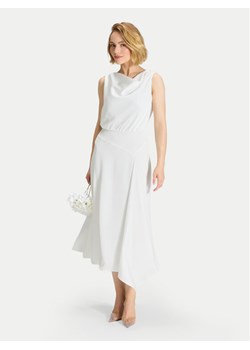 Swing Sukienka koktajlowa 5AJ16500 Biały Regular Fit ze sklepu MODIVO w kategorii Sukienki - zdjęcie 188835656