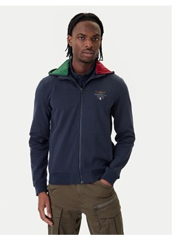 Aeronautica Militare Bluza 261FE2097UF00674 Granatowy Regular Fit ze sklepu MODIVO w kategorii Bluzy męskie - zdjęcie 188835668