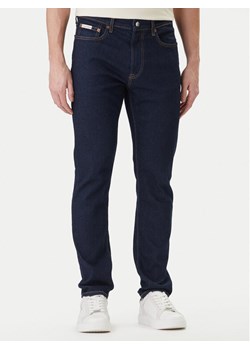 Calvin Klein Jeans Jeansy LV04RF757G Granatowy Slim Fit ze sklepu MODIVO w kategorii Jeansy męskie - zdjęcie 188835675